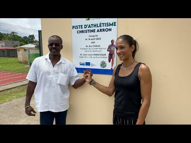 ⁣Trois-Rivières: Inauguration de la Piste d’Athlétisme Christine ARRON .