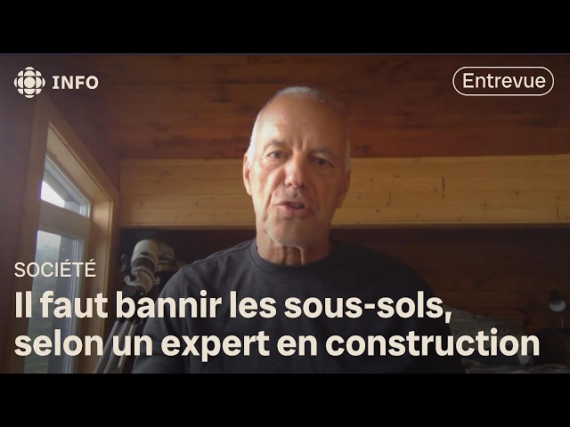 ⁣Inondations : devrait-on arrêter de construire des sous-sols?