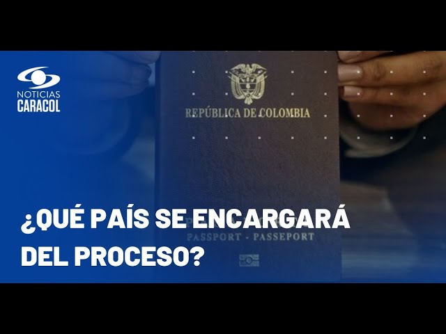 ⁣Canciller Murillo explica proceso de producción de pasaportes para colombianos