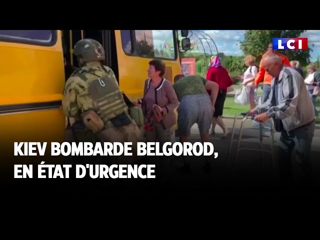 ⁣Kiev bombarde Belgorod, en état d'urgence