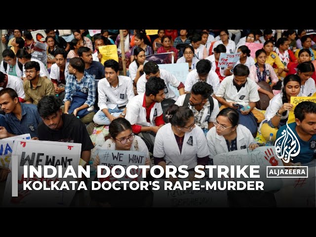 ⁣Indian healthcare workers demand justice after colleague's rape, murder; protests spread nation