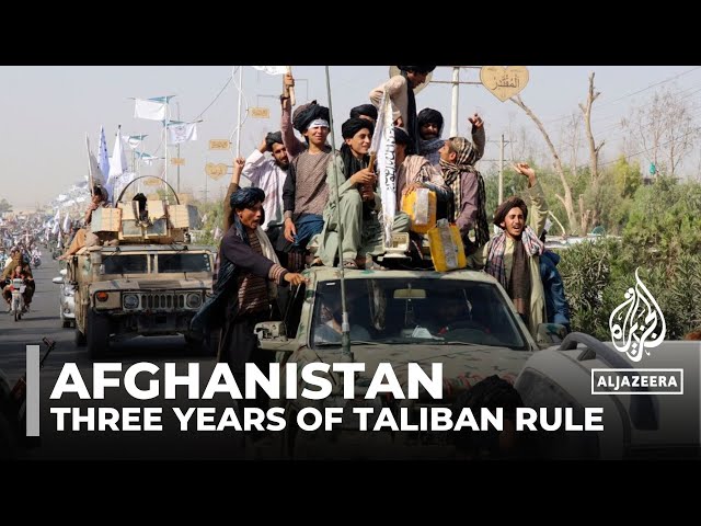 Taliban marks three years since return to power in Afghanistan