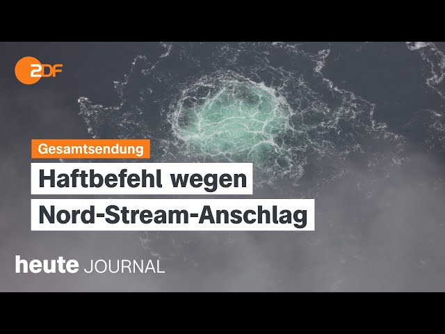 heute journal vom 14.08.2024 Nord-Stream-Anschlag, Sabotage-Verdacht an zwei Militärstandorten