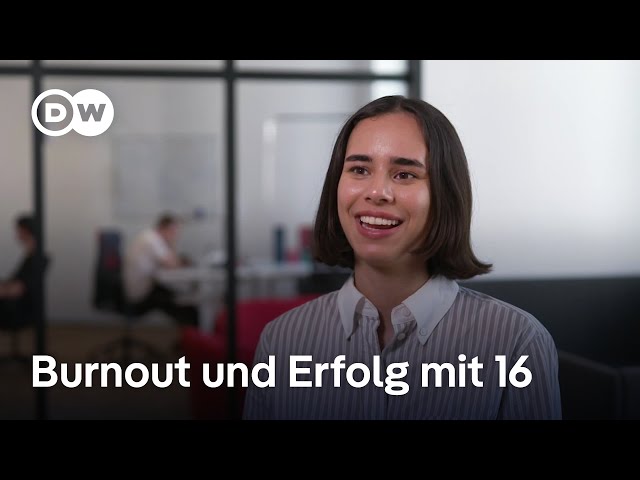 ⁣Erfolg, Burnout, Comeback: Mona Ghazi gründet mit 16 Jahren Firma | DW Nachrichten