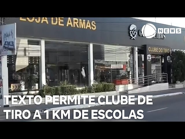 CCJ do Senado aprova texto que permite clubes de tiro a 1 km de escolas