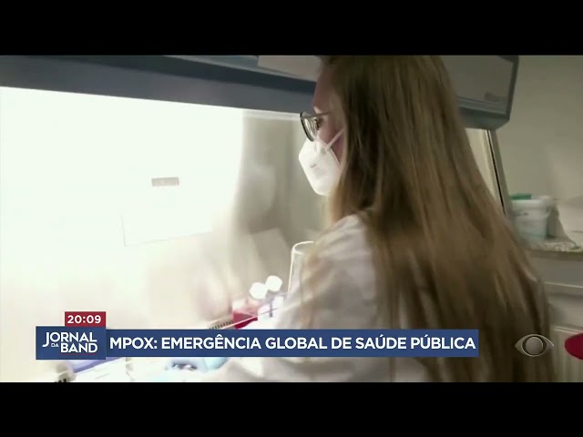 Mpox volta a ser classificada como emergência mundial pela OMS | Jornal da Band