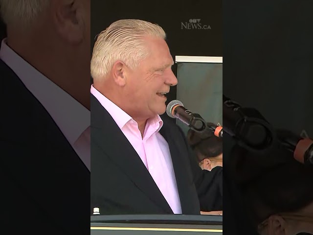 ⁣Ontario's opposition demands Ford apologize for animal hospital joke about overflow patients