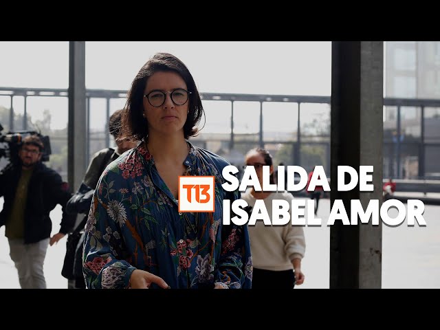 Isabel Amor y polémica salida de SernameEG: "Voy a tomar las medidas legales que tenga que toma