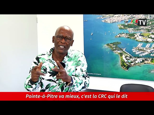 ⁣Le Maire Harry Durimel :  "Pointe-à-Pitre va mieux, c'est la CRC qui le dit"