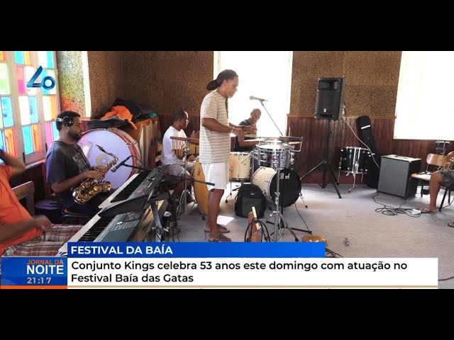 ⁣Conjunto Kings celebra 53 anos este domingo com atuação no Festival Baía das Gatas