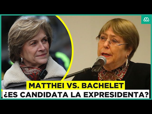 "Ha sido de muy mal gusto": Matthei contra Bachelet por supuesto intervencionismo electora