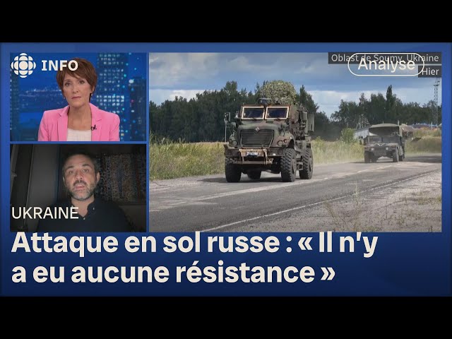 ⁣Percée ukrainienne à Koursk : une surprise pour la Russie, les habitants sous le choc