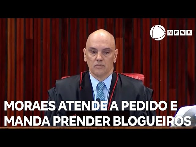 Moraes atende a pedido da PF e manda prender blogueiros Allan dos Santos e Oswaldo Eustáquio