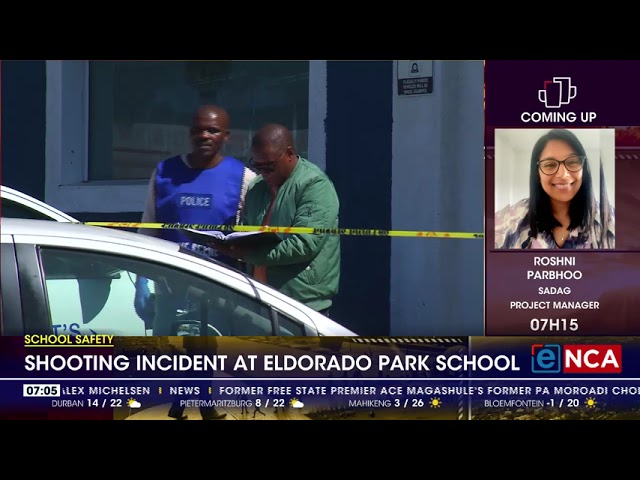 ⁣School Safety | Shooting incident at Eldorado Park school