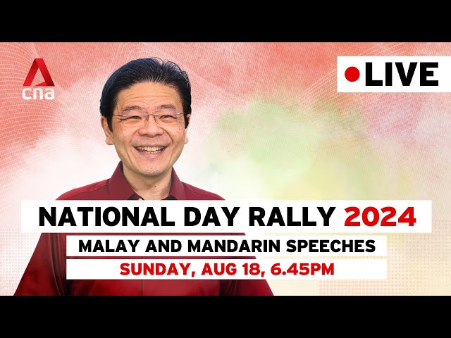 [LIVE HD] National Day Rally 2024: PM Lawrence Wong’s Malay and Mandarin speeches