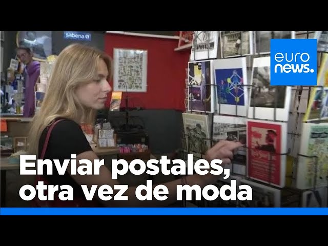 ⁣El envío de postales vuelve a estar de moda en Bélgica en plena era de las telecomunicaciones