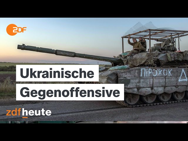 ⁣Russland wirkt überrumpelt - so reagiert Putin auf die Gegenoffensive der Ukraine | heute-journal