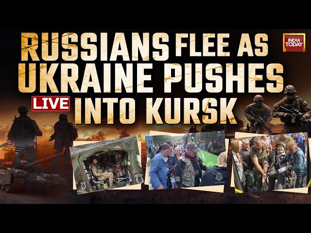 Ukraine War LIVE: Thousands Evacuated From Kursk As Ukraine Invades Russia | Russia Vs Ukraine LIVE