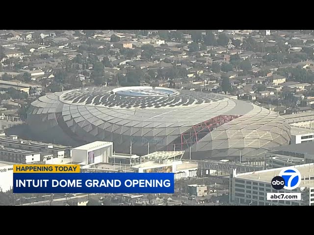 ⁣Sneak peek at the new Intuit Dome in Inglewood