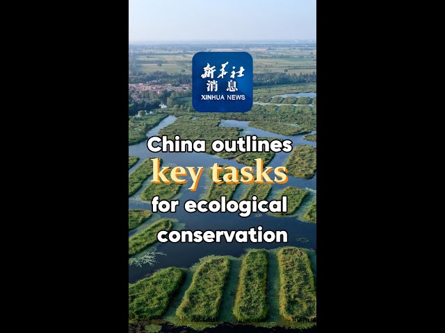 ⁣Xinhua News | China outlines key tasks for ecological conservation