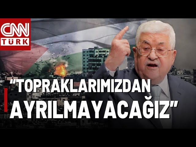 Mahmud Abbas TBMM'den Dünyaya Seslendi! "Ne Pahasına Olursa Olsun Topraklarımızdan Ayrılma