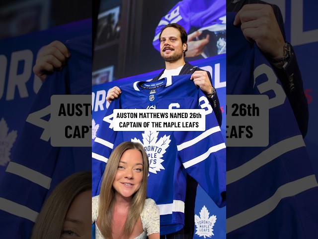 ⁣Thoughts On The Leafs Naming Auston Matthews Captain? 