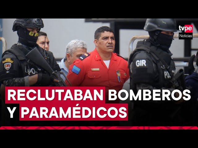 Ecuador: narcos utilizaban vehículos de bomberos y ambulancias para traficar droga