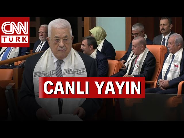 ⁣Dünyanın Gözü Bu Görüşmede! Filistin Lideri Mahmud Abbas, TBMM'de: "Ya Zafer Ya Şehadet!&q