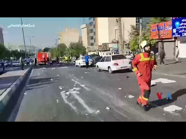 ⁣تصادف مرگبار تریلی با ۱۱ خودرو در خیابان استخر منطقه تهرانپارس