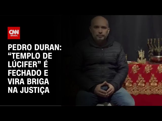 Pedro Duran: “Templo de Lúcifer” é fechado e vira briga na justiça | CNN NOVO DIA