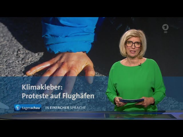 tagesschau in Einfacher Sprache 19:00 Uhr, 15.08.2024