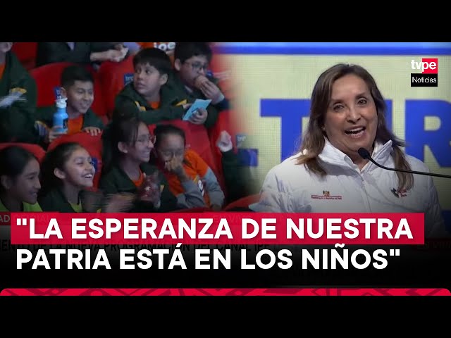 Presidenta Dina Boluarte participó en el lanzamiento de la nueva programación del canal IPe de IRTP