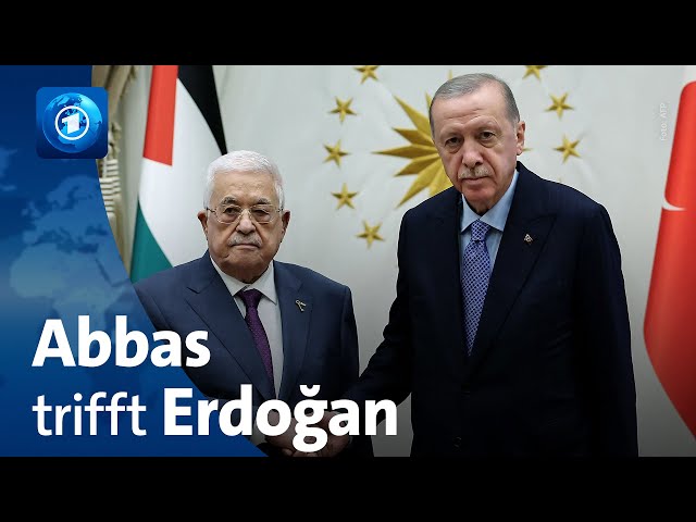 ⁣Palästinenserpräsident Abbas besucht Türkei