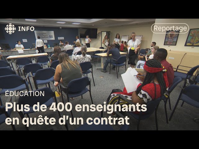 ⁣Blitz de recrutement d'enseignants à l'approche de la rentrée pour éviter une pénurie