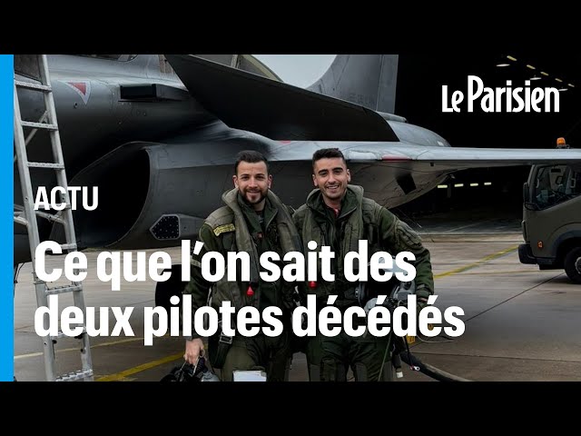 ⁣Crash de Rafale : qui étaient Sébastien Mabire et Matthis Laurens ?