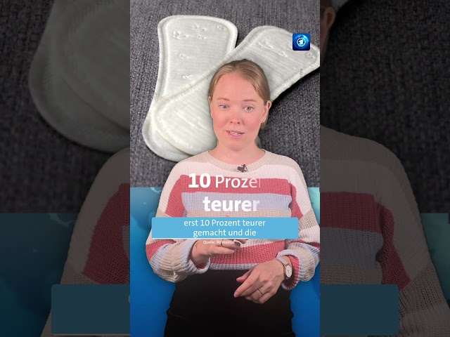 ⁣Über die Steuersenkung für Hygieneartikel für Frauen war lange diskutiert worden.