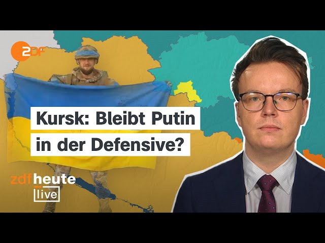 Ukraine-Vorstoß: Wie verändert die Offensive das Geschehen an der Front? | ZDFheute live