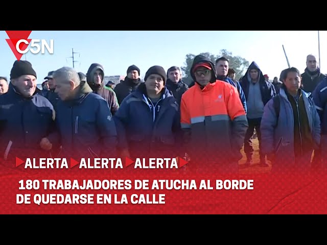 ⁣CRISIS ECONÓMICA Y RECESIÓN: 180 TRABAJADORES de ATUCHA al BORDE de QUEDARSE en la CALLE