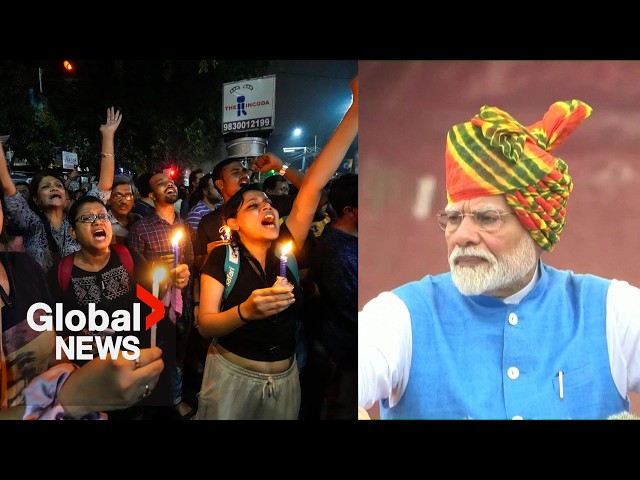 ⁣India protests: Modi calls for “strict punishment” after rape, murder of doctor sparks outrage