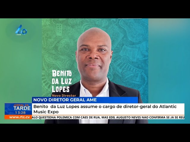 ⁣Benito da Luz Lopes assume o cargo de diretor-geral do Atlantic Music Expo