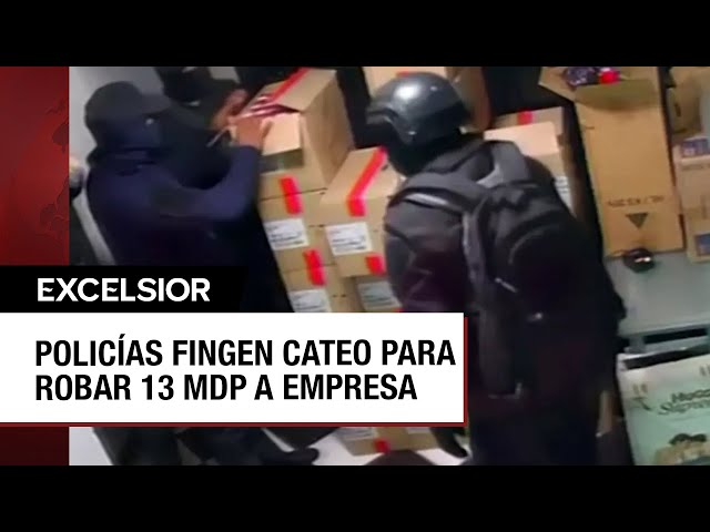 Falso cateo de policías ministeriales a empresa de Tlalnepantla termina en robo de 13 mdp