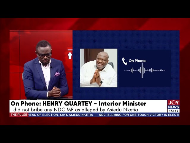 ⁣I did not bribe any NDC MPs as alleged by Asiedu Nketia - Henry Quartey