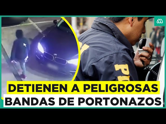 Caen dos peligrosas bandas de portonazos: Robos se realizaban en servicentros y autopistas