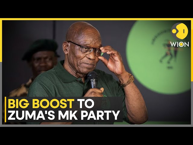 ⁣South Africa: Boost for Jacob Zuma as prominent politician joins his party | Latest News | WION