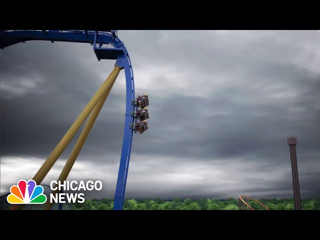 ⁣INSIDE LOOK at Six Flags' NEW "Wrath of Rakshasa" coaster with TERRIFYING DROP 