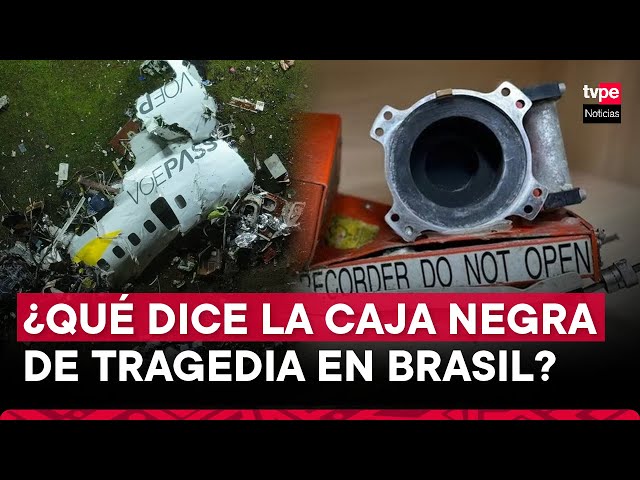 Tragedia en Brasil: Revelan audio de caja negra que registró momento previo a caída de avión