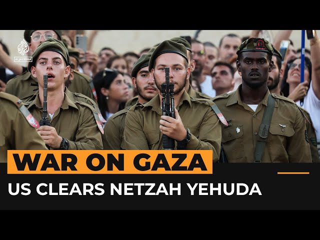 Former State Department director questions support for Israel’s Netzah Yehuda | Al Jazeera Newsfeed