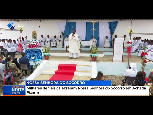 ⁣São Miguel: Milhares de fiéis celebraram Nossa Senhora do Socorro em Achada Pizarra