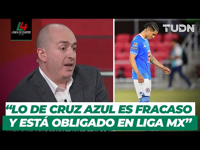 Se PRENDIÓ LA MESA ️ por llamarle FRACASO a Cruz Azul y HUMILLACIÓN a Liga Mx | Resumen L4