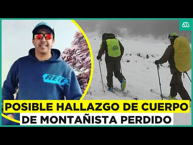 ⁣Encuentran cuerpo en volcán Villarrica: Pericias para saber si corresponde a ingeniero desaparecido